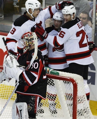 Devils Senators Hockey