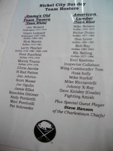Nickel City Sunday Lineup