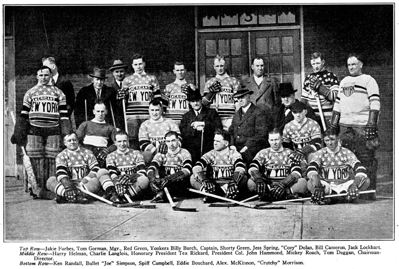 1925 - 1926 New York Americans
