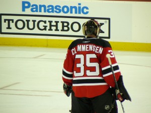Scott Clemmensen, now a Panther, could be seeing more ice time soon.  (photo: Bari D)