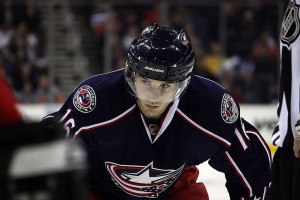 Blue Jackets top line center Derick Brassard (Dave Gainer/The Hockey Writers)