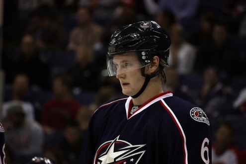 Anton Stralman CBJ Defenseman Anton Stralman (Dave Gainer/The Hockey Writers)
