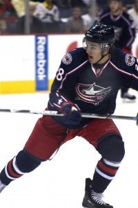 IMG_9863 CBJ rookie Nikita Filatov/Photo courtesy elsalou_designs - Flickr
