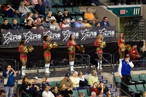 Panthers' cheerleaders have had reason to dance during a 5-2-1 run (photo: pointnshoot/flickr)