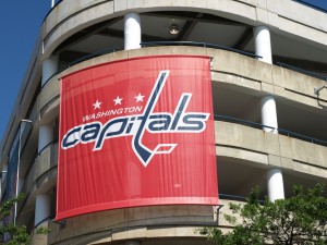 The Washington Capitals banner is not quite as bright after losing to the Columbus Blue Jackets 5-4 OT. (Photo by wfyurasko/Flickr)