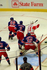 Cleary always around Ranger net. (photo by duluoz cats/flickr)
