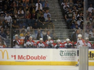 Pete DeBoer and the Panthers continue to search for any signs of an offense (photo: Karl Selvig \ THW)