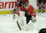 Niemi Getting Focused Before a Game (Pam Rodriguez/THW)