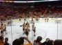 Flyers skate in pre-game warmups prior to Game 3 (J. Johnson/THW)