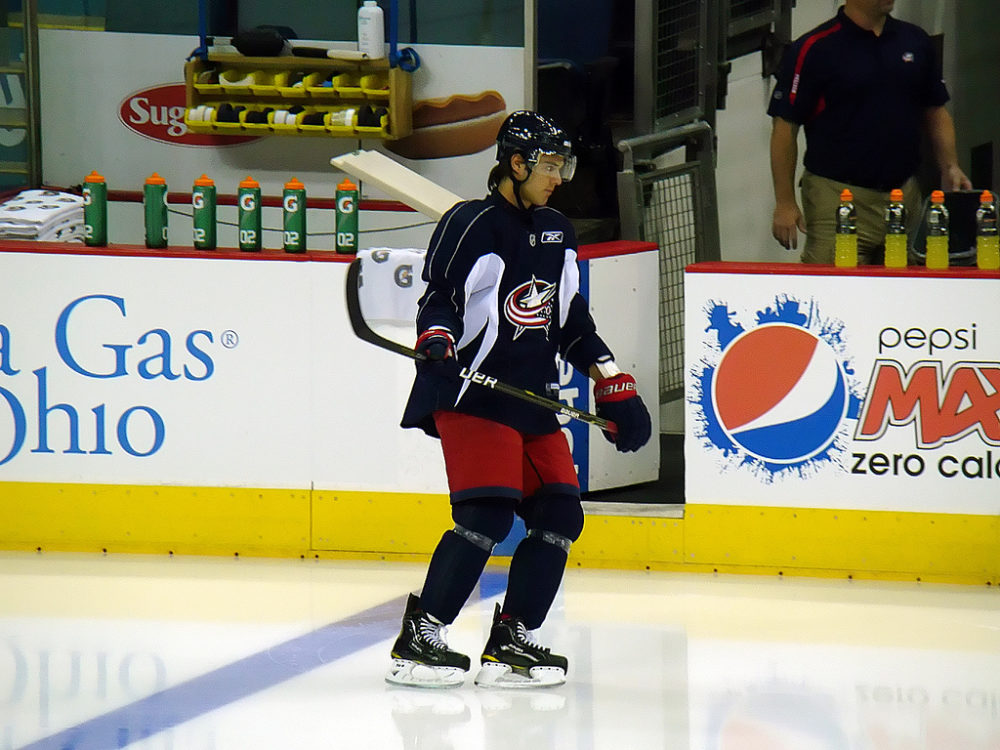 Blue Jackets sniper Nikita Filatov (Dave Gainer/THW)