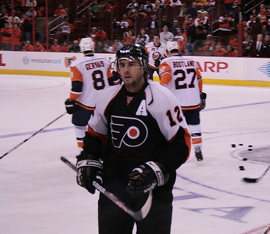 Flyer Fans will not soon forget Gagne's contributions (Crdt: jeletsgoflyers@Flickr)