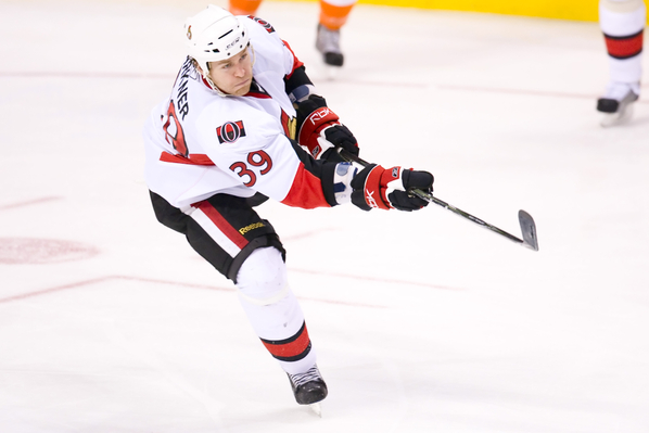 Matt Carkner : DEC 10 Senators at Flyers
