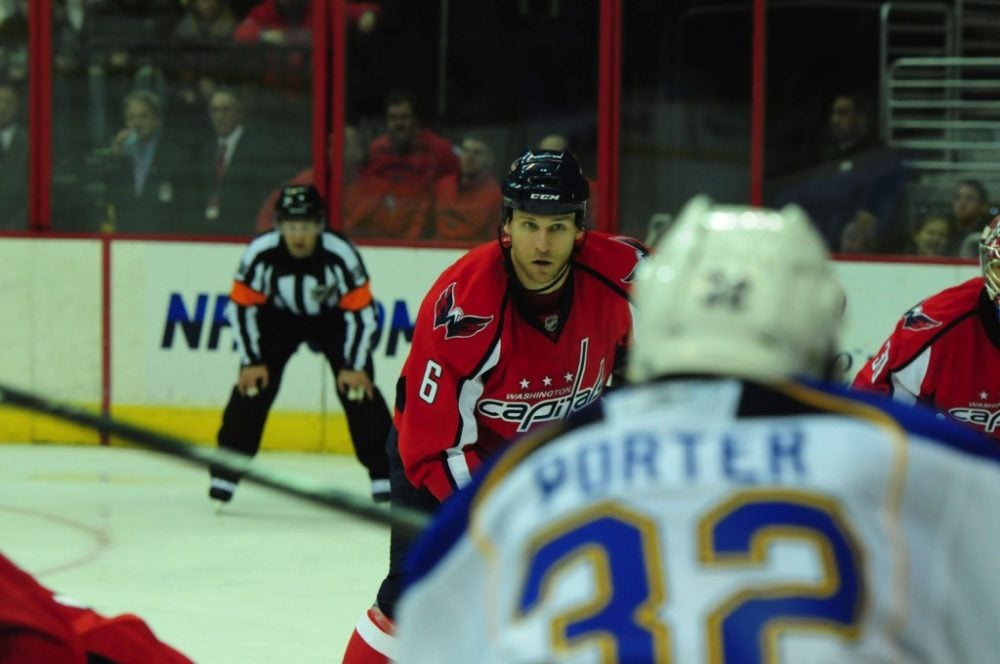 Dennis Wideman is a solid puck moving defenceman (Tom Turk/THW).