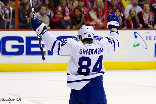 Mikhail Grabovski has had a breakout year for the Maple Leafs (bridgetds, Flickr)
