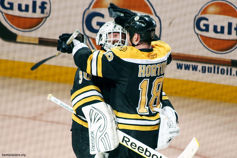 Nathan Horton & Tim Thomas (SlidingSideways/Flickr)