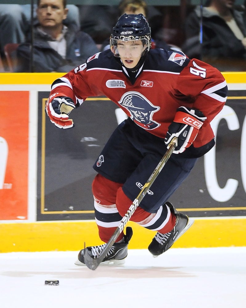 Matia Marcantuoni enters his draft year and fans should expect a big year (Aaron Bell/CHL Images)