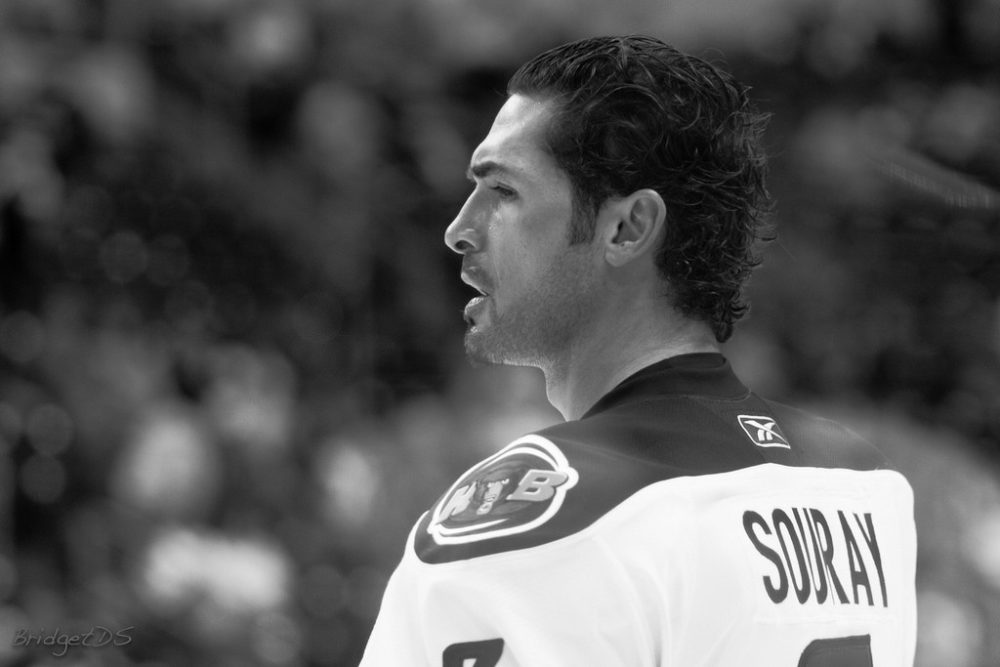 The Ducks hipe that Sheldon Souray's booming shot will give them additional offense from the blueline.
(bridgetds/flickr)