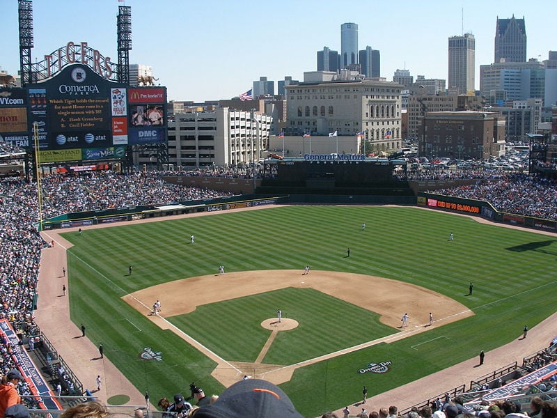 Comerica Park (MJCdetroit/Wikipedia)