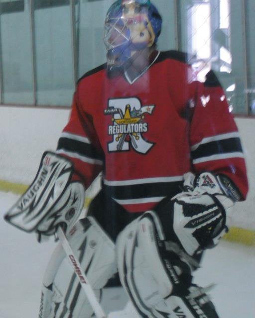 Kuusamo joined the SWYHL's Northwest Regulators in the fall of 2011. He recorded a 3.41 GAA, a .901% save percentage and five shutouts in 33 games. He was named MVP by both team management and by his teammates. Kuusamo also helped his team win the SWYHL Midget AA championship. (Photo courtesy of Jerry Simper)