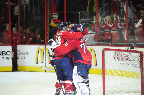 Caps win 2-1 sending the series to a deciding Game 7 (Tom Turk/THW)