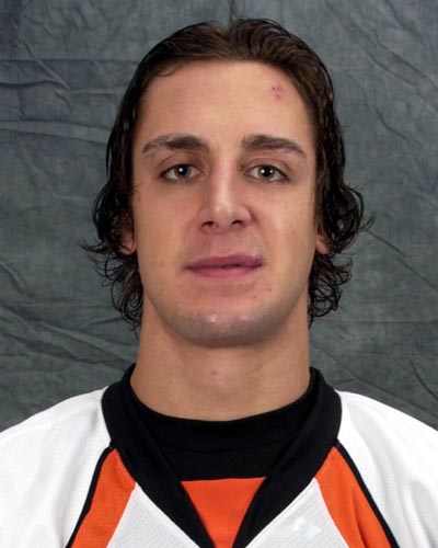 On January 23, 2009, Garrett Klotz hit his head on the ice during a fight, which prompted him to go into a severe convulsion which involved his eyes rolling back and blood gushing out of his mouth.  (theahl.com)