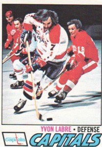 Yvon Labre Hockey Card