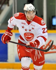 Corey Durocher had a solid season in his first year with the Sault Ste. Marie Greyhounds.  This year, he can help them and their youthful team upset some teams in the OHL's tight Western Conference.