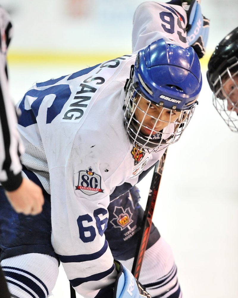 Windsor's Ho-Sang looking to post rookie of the year numbers (Aaron Bell/OHL Images)