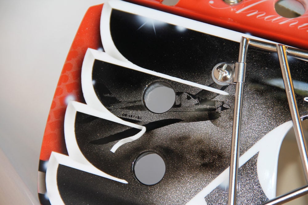 Closer look at the mask made for the Price family. [courtesy: Air Trix Studios]