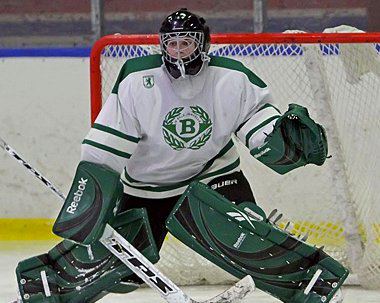 Jhonas Wiik wanted to play hockey very badly as a child but his family was too poor to afford to let him.  In 2010, at the age of 23, he attended his first-ever hockey practice and he eventually signed with Bele Barkarby, a team in the Division 4 league in Sweden.  (Dicken Foto)