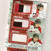 Trios card from Heroes and Prospects - our best pull.