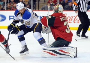 Steve Ott was acquired by the Blues in the Ryan Miller deal last season (Marilyn Indahl-USA TODAY Sports)