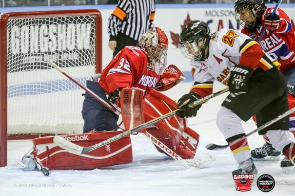 Goaltender Charline Labonté was absolutely spectacular in the Montreal Stars 2-0 series sweep over the Calgary Inferno.