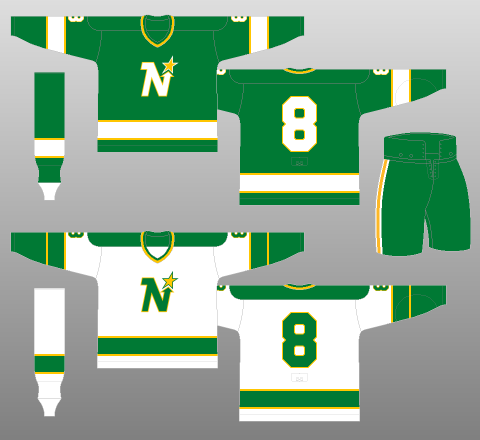 north stars jersey history