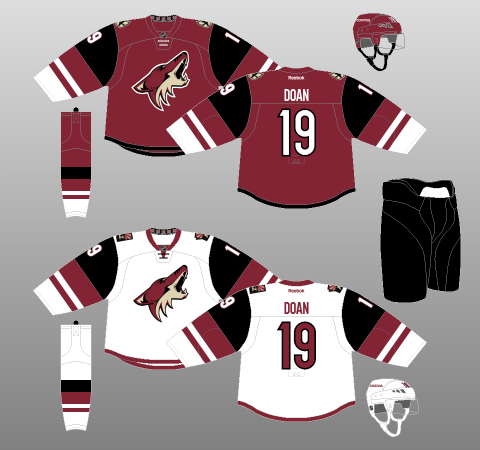 coyotes jersey history
