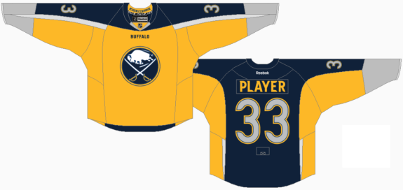 sabres yellow jersey