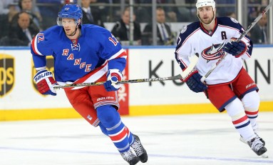 eric staal rangers jersey