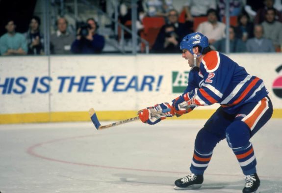 Edmonton Oilers' First NHL Game 