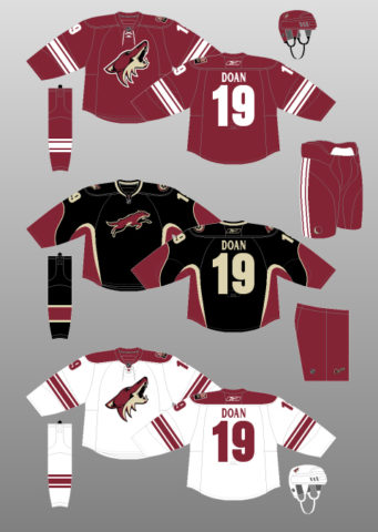 coyotes jersey history