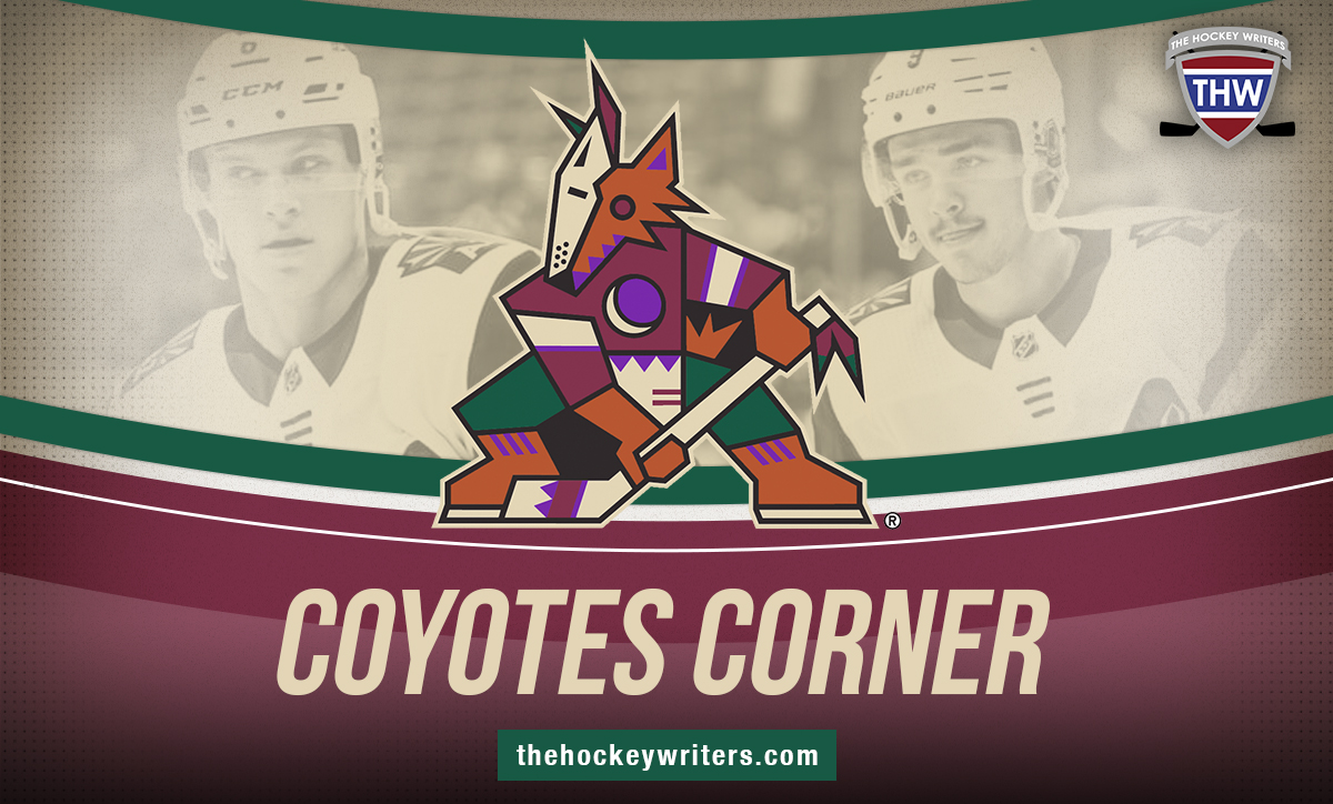 Arizona Coyotes Corner Jakob Chychrun & Clayton Keller