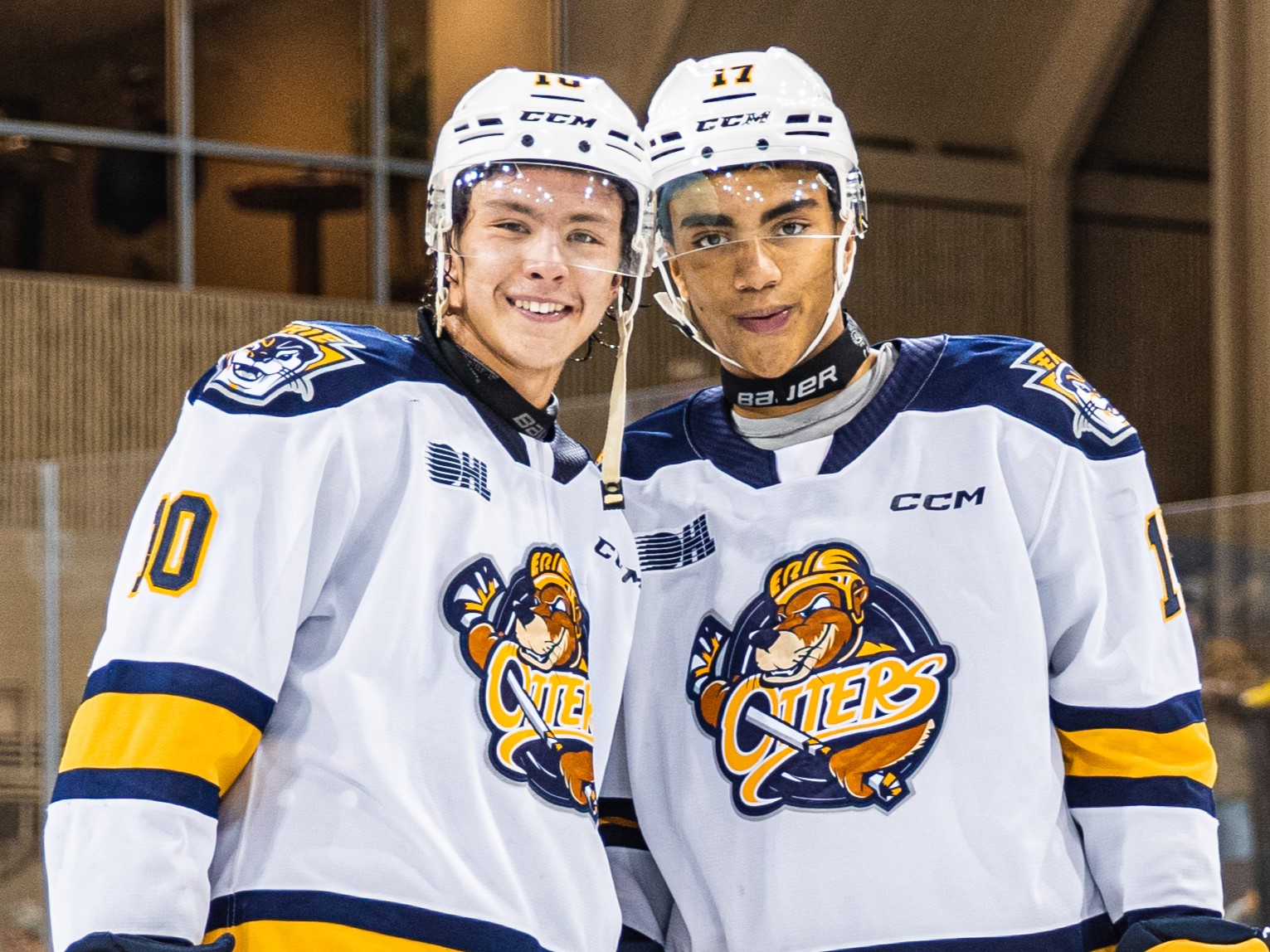Carey Terrance, Malcolm Spence, OHL, Erie Otters