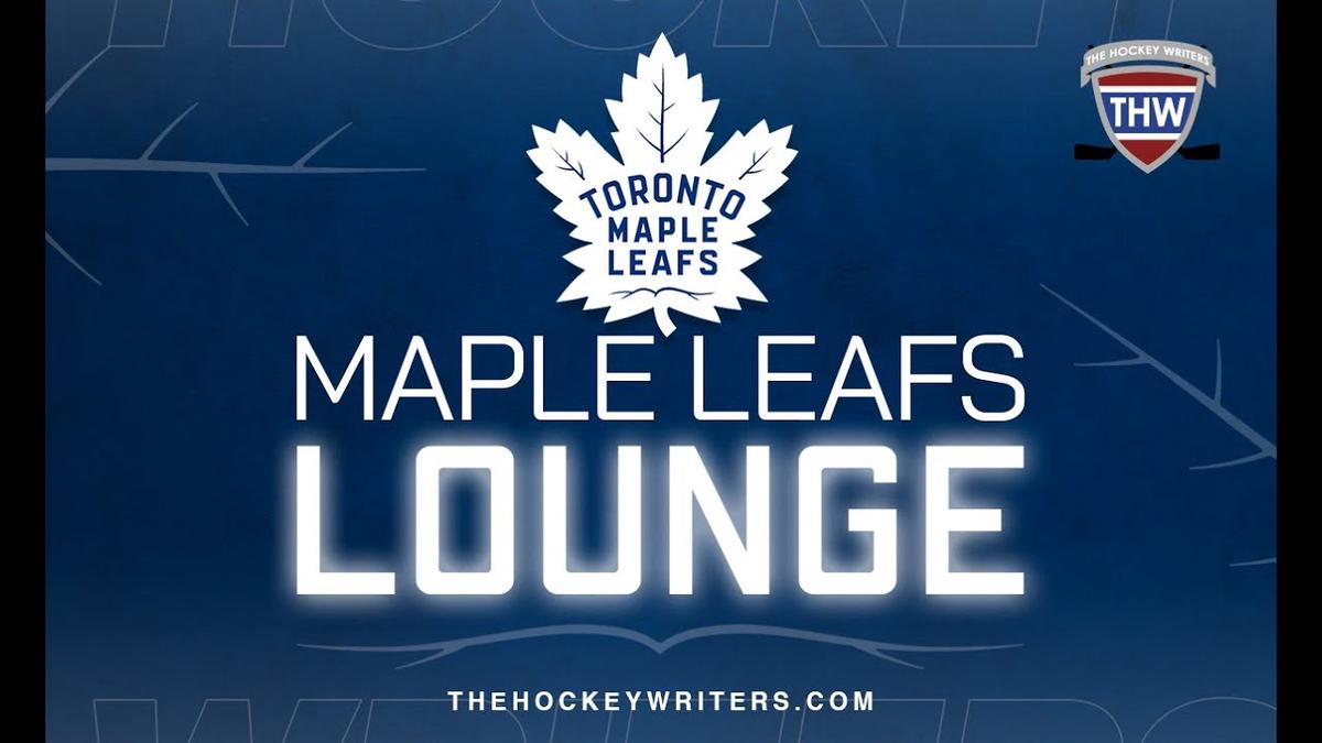 'Video thumbnail for The Hockey Writers Maple Leafs Lounge - Officiating, Impressive/Disappointing Players and more'