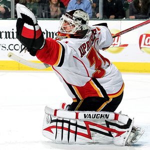 Kiprusoff has told the Flames that he would not report to a new team if traded