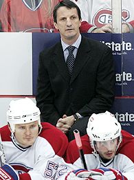 Former Montreal Canadiens forward and head coach Guy Carbonneau