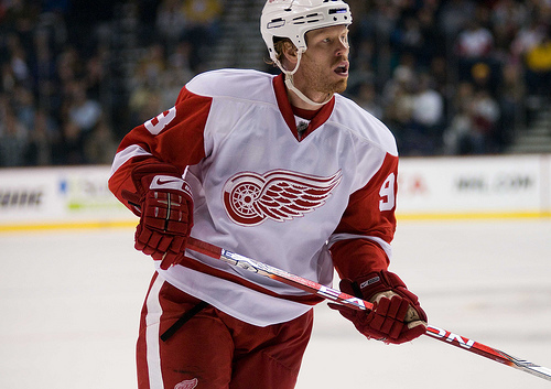 Johan Franzen helped keep the Wings afloat while Datsyuk & Zetterberg were out with injuries.