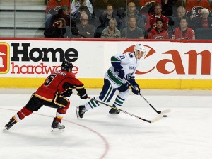 Mark Giordano was a huge loss for the Flames, but continues to lead a young team. (Jeremy Nolais/Flickr)