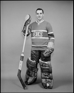Montreal Canadiens goalie Jacques Plante