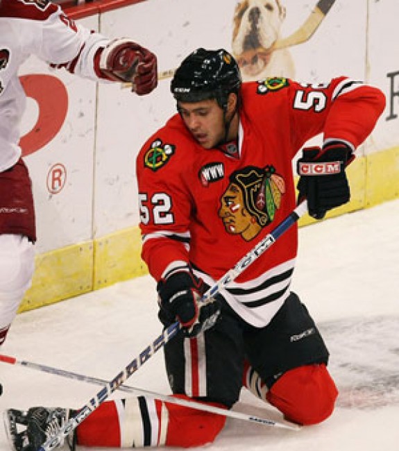 Dustin Byfuglien, Chicago Blackhawks