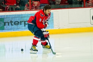 Ovechkin Warming Up