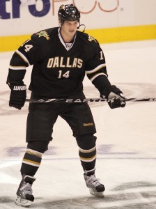 In the Stars 4-0 win, Jamie Benn netted two goals to give him 11 on the season. (HermanVonPetri/flickr)